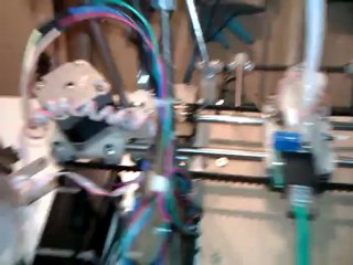 Huxley dry run with extruder