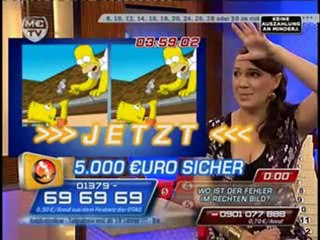 Verdecktes 18-er Schild, Blindgänger und Nachtwolke VIVA 22.02.08