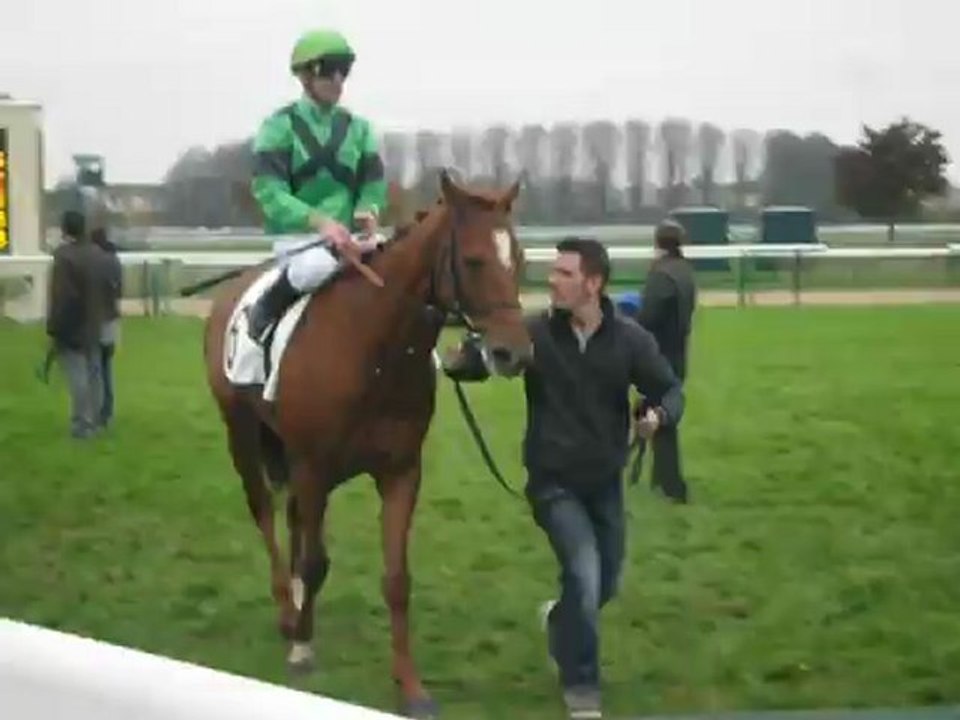 Retour des chevaux de la 6ème course -Chantilly (09-11-2012)