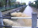 Maltempo: piena di fiumi minaccia il centro Italia