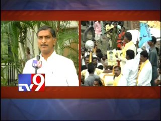 Harish Rao dares Chandrababu for debate on T-issue