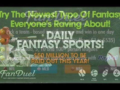 fantasy football league reviews | How Fanduel Works | Daily + Weekly Fantasy Sports Leagues