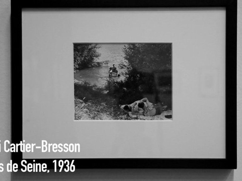 Voici Paris, du 17 octobre au 14 janvier 2013, Henri Cartier-Bresson, Bords de Seine, 1936