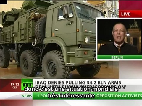 RT. contrats d'armements, L'Irak n'a pas son mot à dire ? S/T