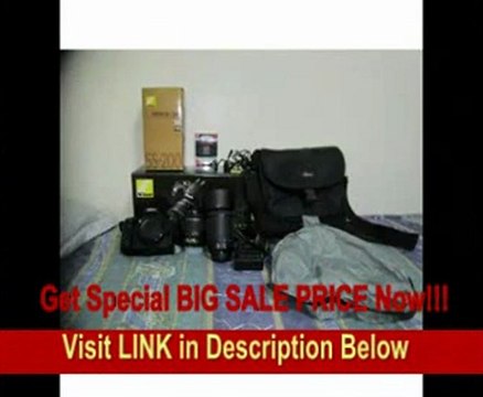 [SPECIAL DISCOUNT] Nikon D5100 16.2MP CMOS Digital SLR Camera with 18-55mm f/3.5-5.6 VR & 55-200mm f/4-5.6G IF-ED AF-S DX VR Nikkor Zoom Lenses