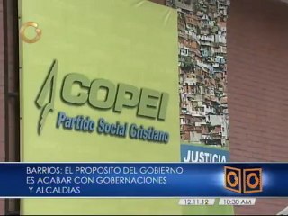 Copei: No se puede obviar el debate sobre la constituyente ni desviar la atención de las elecciones