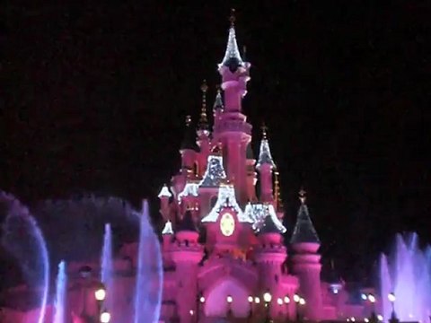 Disneyland Paris - Castle Lighting Ceremony 2012