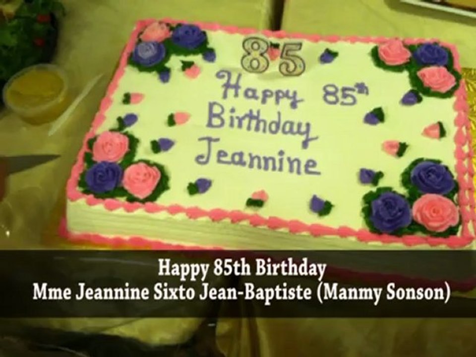 Happy Birthday to 84 & 85 years old lady - Tele Image Valerio and Barbara