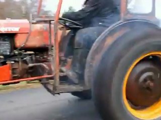 400 bhp b21et Volvo240 engine mounted on Tractor in Sweden