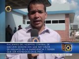 Denuncian falta de insumos en Hospital Central de Maturín