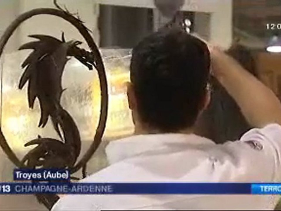 Sculpteurs de chocolat à Troyes