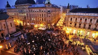 Protest in Croatia 4-3-2011
