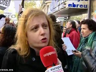 Afectados por la Hipoteca toman el Banco de España