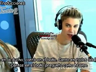 Justin Bieber- New Mark Wahlberg Movie/ The Kyle And Jackie O Show (Español)