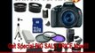 [BEST PRICE] Canon EOS Rebel T3i 18 MP CMOS Digital SLR Camera and DIGIC 4 Imaging with EF-S 18-55mm f/3.5-5.6 IS Lens +58mm 2x Telephoto lens + 58mm Wide Angle Lens (3 Lens Kit!!!!!!) W/32GB SDHC Memory+ Extra Ba