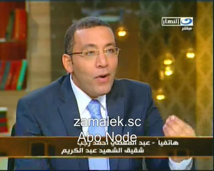 المستشار مرتضى منصور مع خالد صلاح قناة النهار 2