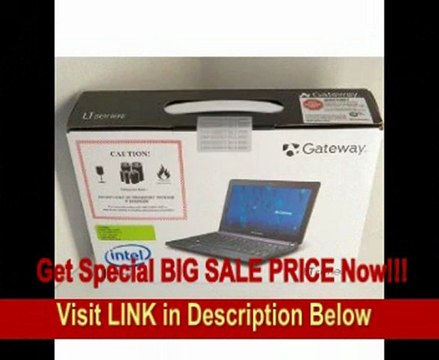 [REVIEW] Gateway LT4008u 10.1 Netbook PC, Intel Atom Dual-Core N2600, 1.6GHz, 1GB, 320GB, Wireless, Webcam, River Black, Windows 7...