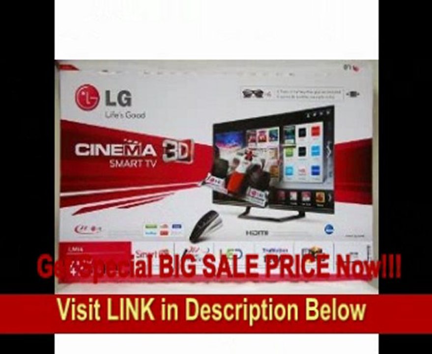 [REVIEW] LG 47" LED 3D HDTV THIN 1080P 120HZ SMART TV BUILT IN WIFI 47LM6400