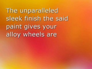 Make Your Alloy Wheels In Cork Ireland Look Smashing