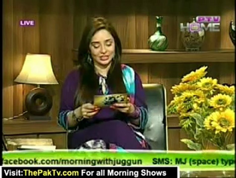 Morning With Juggan By PTV Home - 13th November 2012 - Part 3