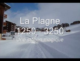 Vidéo Station de ski La Plagne