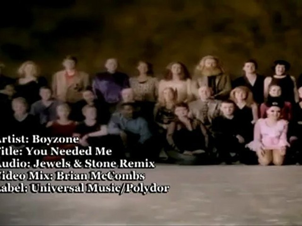 Boyzone - You Needed Me (Jewels & Stone Remix)