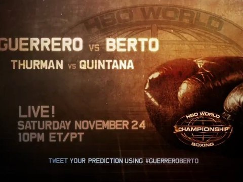 WCB Guerrero vs. Berto: Boxer ID - Andre Berto