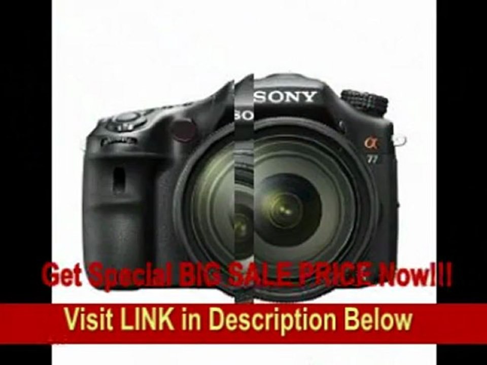 [BEST BUY] Sony A77 24.3 MP Translucent Mirror Digital SLR With 16-50mm F2.8 lens