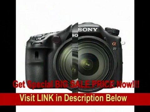 [BEST BUY] Sony A77 24.3 MP Translucent Mirror Digital SLR With 16-50mm F2.8 lens