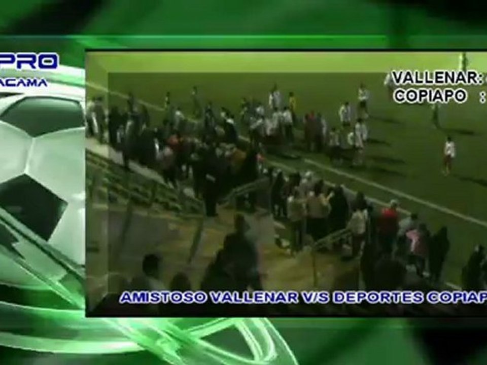 VALLENAR V/S COPIAPO CEFF EN AMISTOSO DE 3° DIVISION - ATACAMA