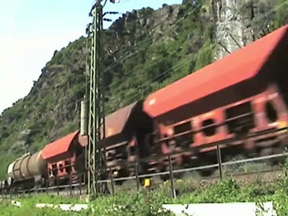 Züge südl. Loreley,Railpool 186,Re421,Re482,152,140,203,Plasser&Theurer,MRCE 182,120,185,427,428