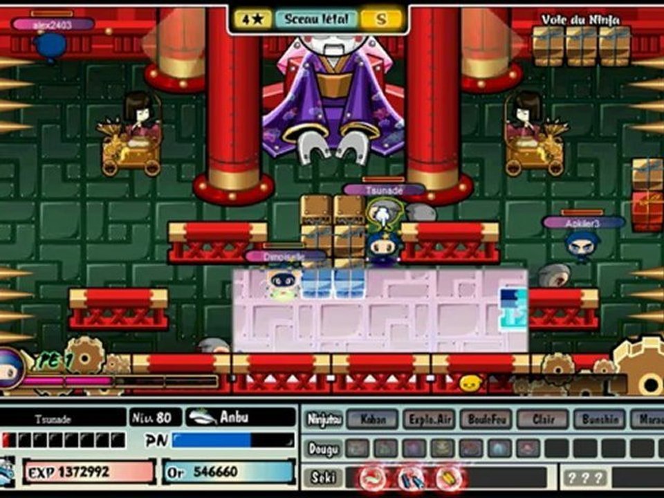 Nindou - Jeu Ninja - Tentative de Super Victoire