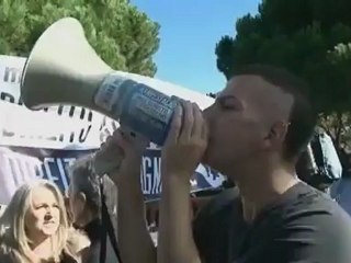 portugal - Merkel, accueillie par les huées des manifestants, à Lisbonne  12/11/2012
