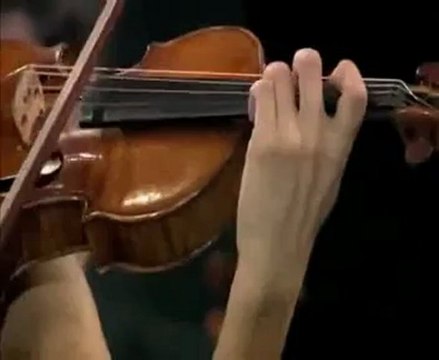 Violon - Anne Sophie Mutter - Sarabande en D Minor - BWV 1004 - J.S. Bach -