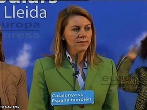 Cospedal: Mas no cree en la democracia