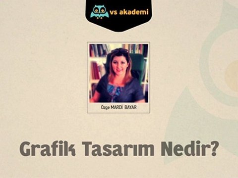 Grafik Tasarım Nedir? - Online Video Eğitim Seti - Tanıtım