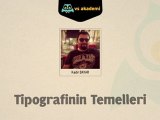 Tipografinin Temelleri - Online Video Eğitim Seti - Tanıtım