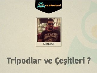 Tripod Çeşitleri -  Online Video Eğitim Seti -  Tanıtım