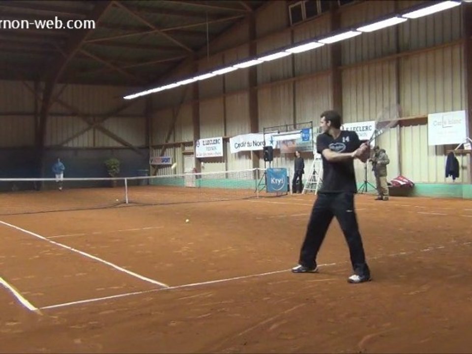 Paul-Henri Mathieu à Vernon au TCV.