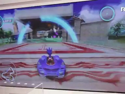 Sonic & All-Stars Racing Transformed - Wii U Gameplay