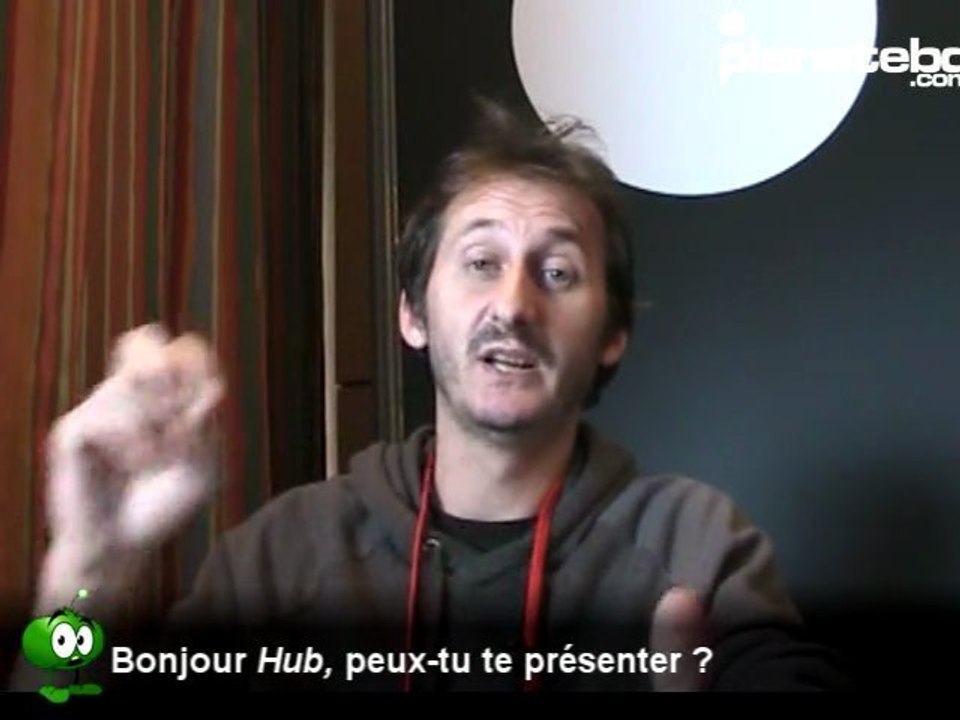 Hub en interview sur PlaneteBD.com