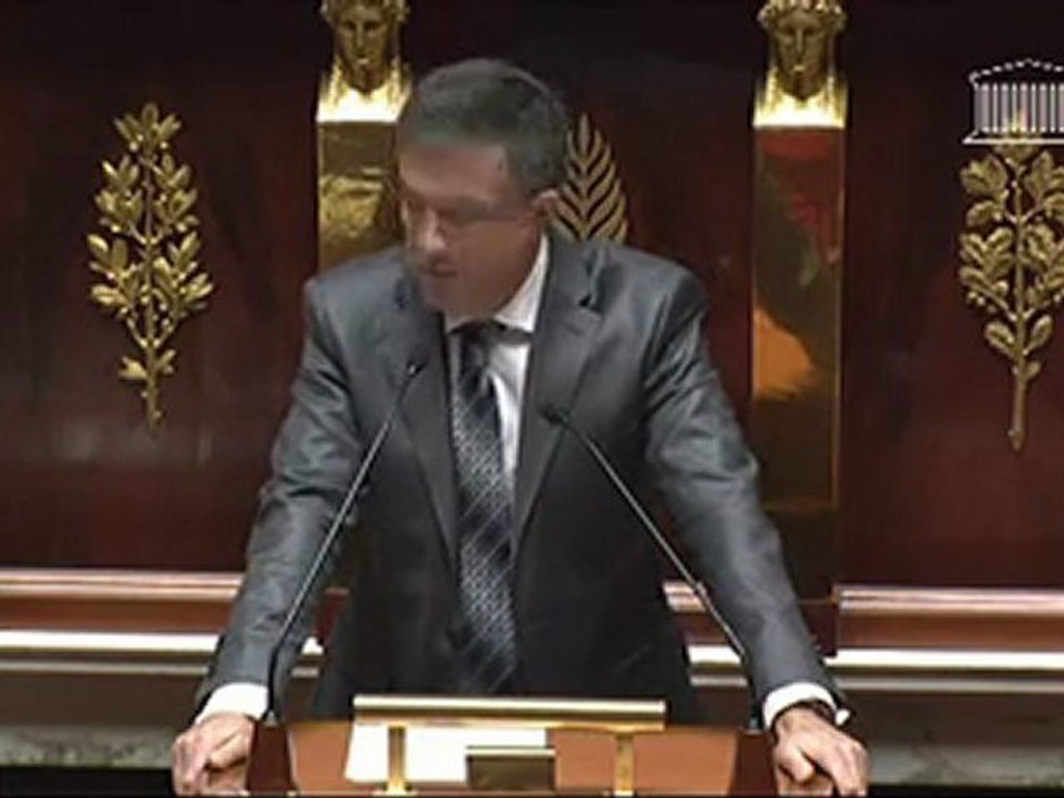 9 novembre 2012 Bertrand Pancher intervient sur la mission Ecologie dans le cadre de la discussion du projet de loi de Finances