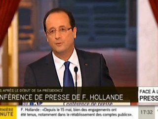 Hollande sur l'emploi : "Tout a été dit, mais tout n'a pas été tenté"