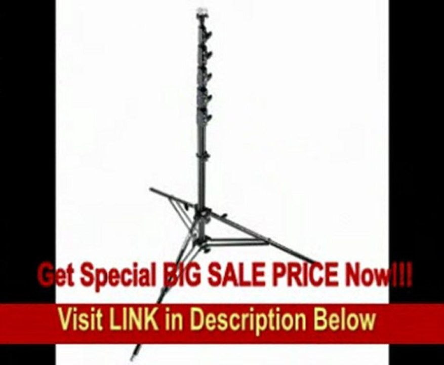 [REVIEW] Manfrotto 269HDB-3U Super Giant Stand with 3 Leveling Legs (Black)