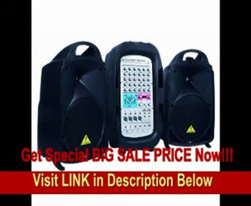 [BEST BUY] Behringer EUROPORT EPA900 Ultra-Compact 900-Watt 8-Channel Portable PA System