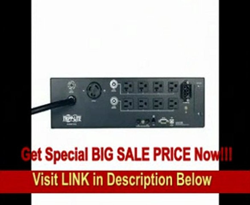 [BEST PRICE] Tripp Lite SU3000RTXR3U 3000VA 2400W UPS Smart Online Rackmount 110V / 120V USB DB9 3URM, 9 Outlets