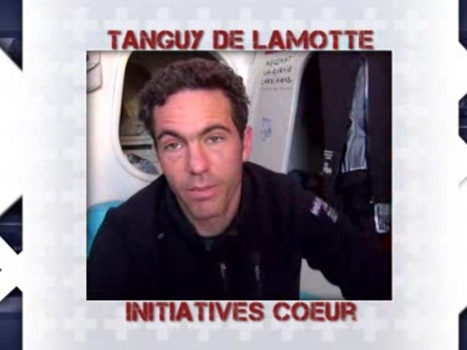 Vendée Globe 2012 : Réveil avec Tanguy De Lamotte (Initiatives Coeur)