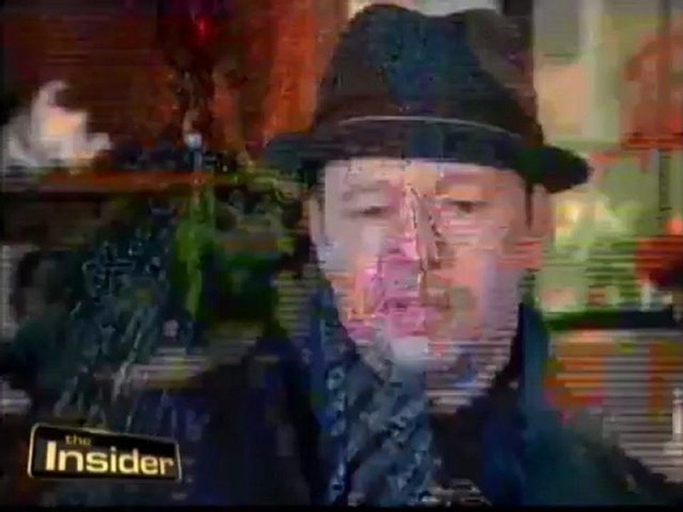 Donnie wahlberg on The Insider (Blue Blods)