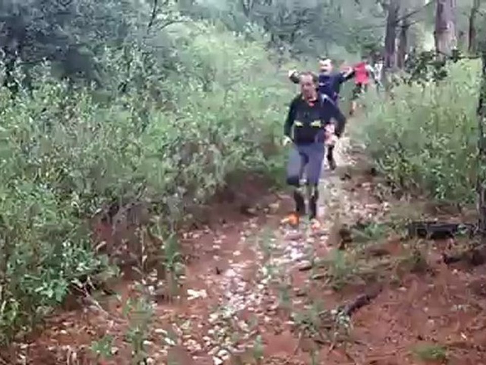 Sortie Trail Baux de Provence 2012