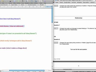 GCSE English Literature: Using SMILE on the Poetry Paper